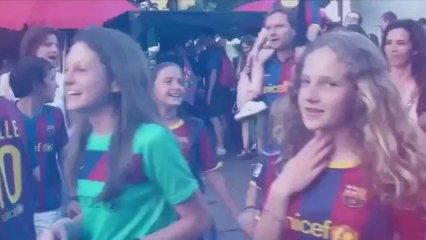 L'hymne du FC Barcelone en Mandarin