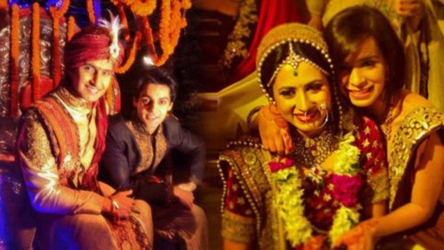 Nach baliye Fame Ravi Dubey & Sargun Mehta - Unseen Wedding Pictures
