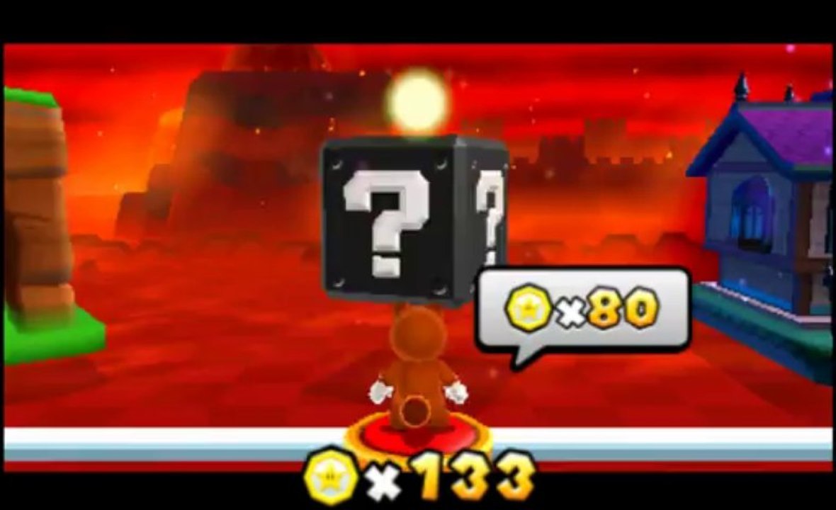 Super Mario 3D Land Walkthrough (3DS HD 1080p) World 8-2 All Star Coins 100%