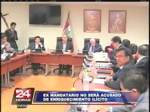 Fiscalía archivó investigación contra Alan García por enriquecimiento ilícito