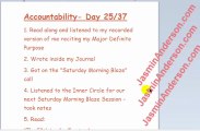 Accountability: Day 25 of 37