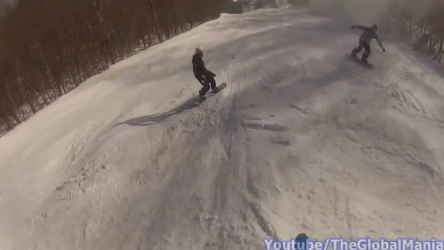 Huge High Speed Skiing Crash! How Close Was He To A Big Collision?