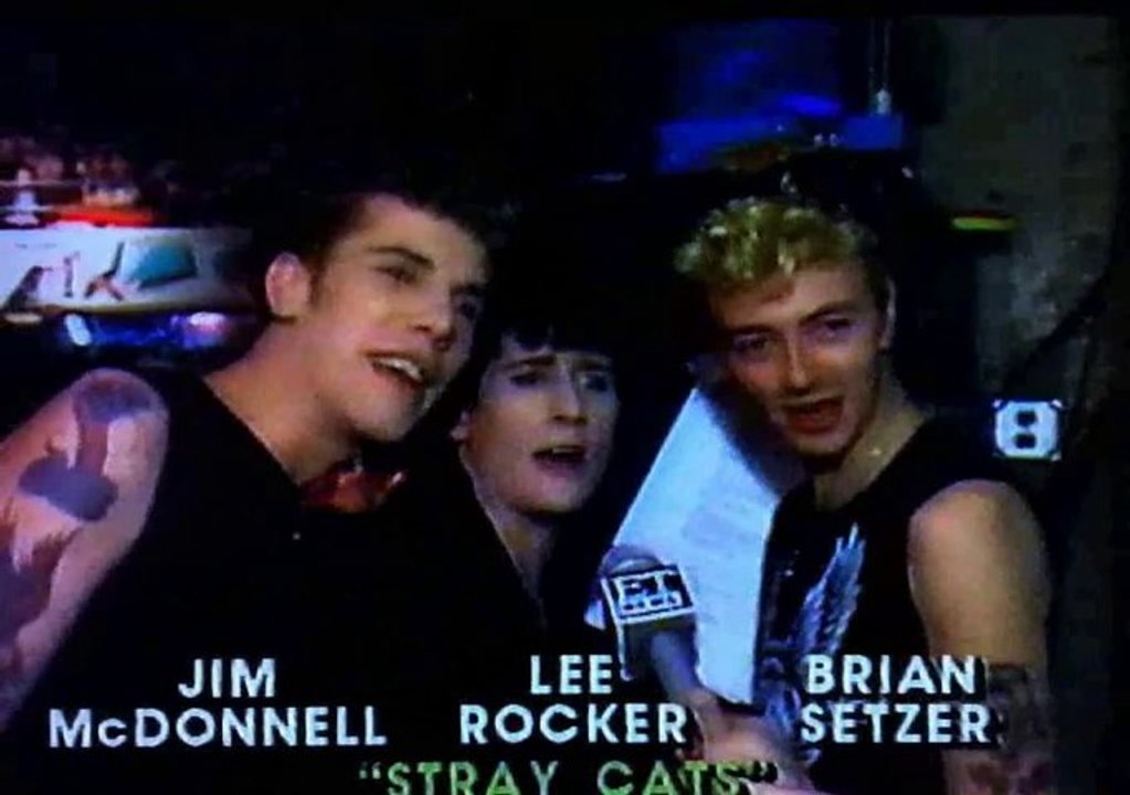 Stray Cats Backstage