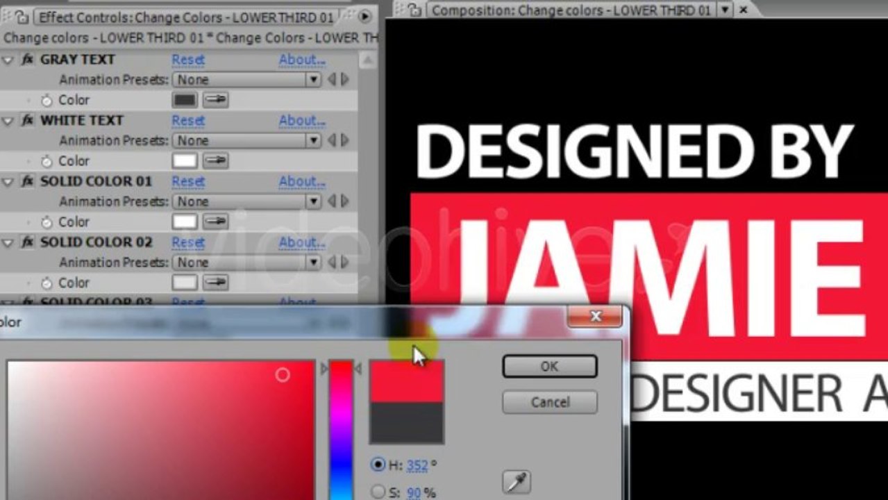 lower thirds templates - after effects templates - Clean Lower Thirds