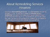 Remodeling Services Houston