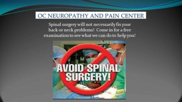 neuropathy pain relief in orange county ca