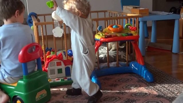 Axel et ses premiers pas