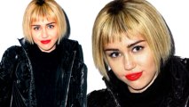 Miley Cyrus Pixie Hair Gone Bob - Debuts New Hair - Hot Or Not?
