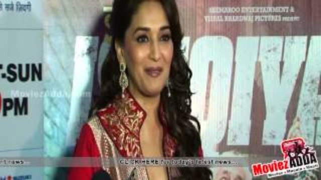 Madhuri Dixit Promots Dedh Ishqiya On Dance India Dance 4 !