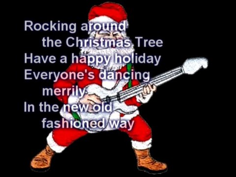 Xmas Songs Video- Rocking Around The Xmas Tree