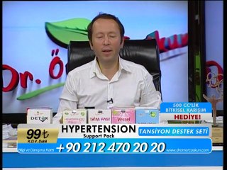 Tansiyon Destek Seti ''HYPERTENSION PACK''