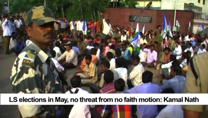 LS elections in May, no threat from no faith motion: Kamal Nath