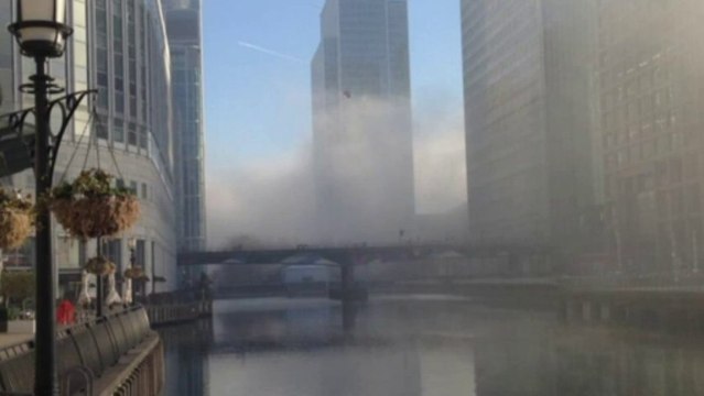 Fog descends on London