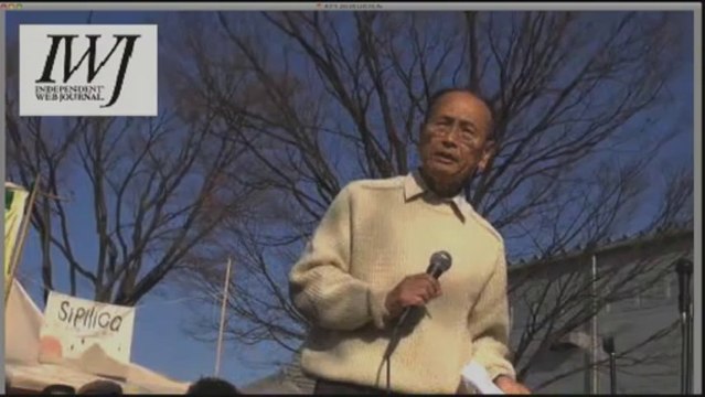 孫崎享　TPP反対大デモでの発言（戦後の歴史で安倍政権は最悪）2013年12月7日