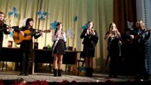 Grupul vocal "TIROLY" de la Clubul copiilor Târgu Frumos, 7 decembrie 2013