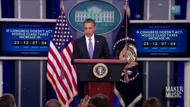 Barack Obama chante NOEL : Jingle Bells - Parodie!