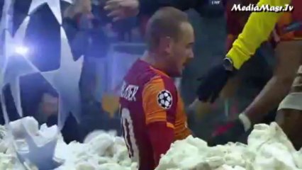 هدف جالاطا سراي الأول في يوفنتوس - دوري أبطال أوروبا - 11/12/2013