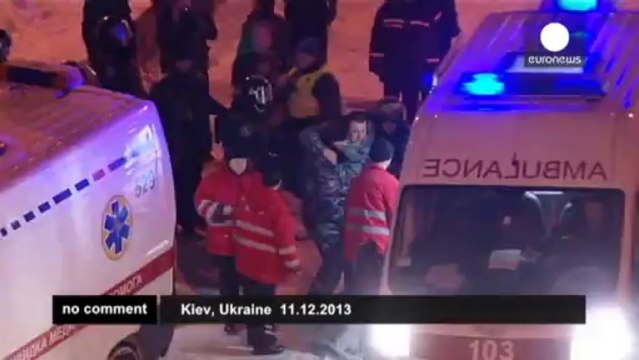 Riot police raid protester camps during night of clashes