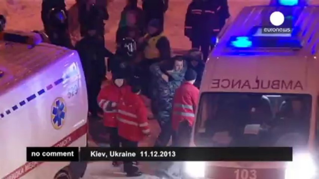 Riot police raid protester camps during night of clashes