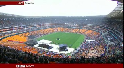 Fake Interpreter at Nelson Mandela Service