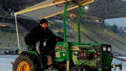 Suspendido por la nieve el Galatasaray-Juventus