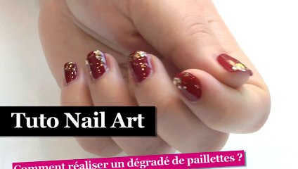 Tuto Nail Art : comment réaliser un dégradé de paillettes ?