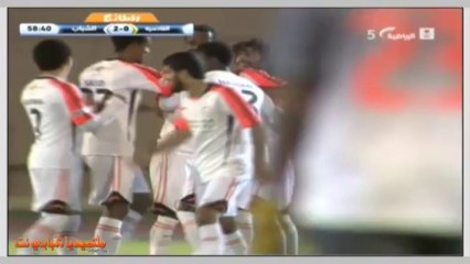 اهداف الشباب و القادسية 2-1 كاس ولي العهد 2013 .