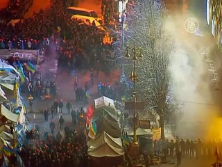 Второй штурм евромайдана: протестующие не сдаются