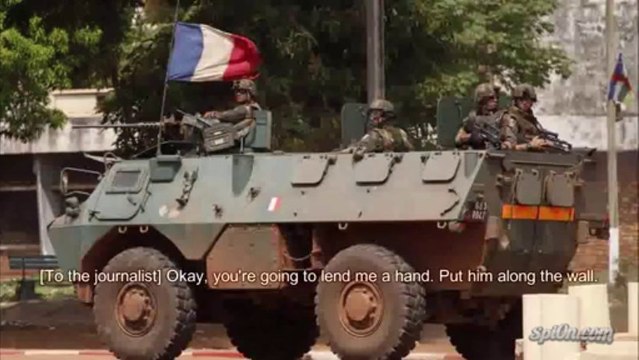 Enregistrement Audio des soldats français à Bangui
