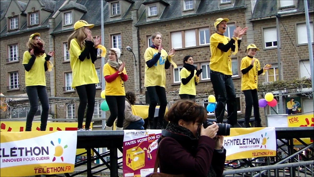 Mobilisation de la MJC de Flers au profit du Téléthon 2013