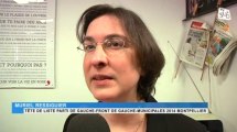 Elections municipales : Muriel Ressiguier conduira la liste Front de gauche/Parti de gauche en 2014