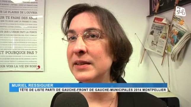 Elections municipales : Muriel Ressiguier conduira la liste Front de gauche/Parti de gauche en 2014