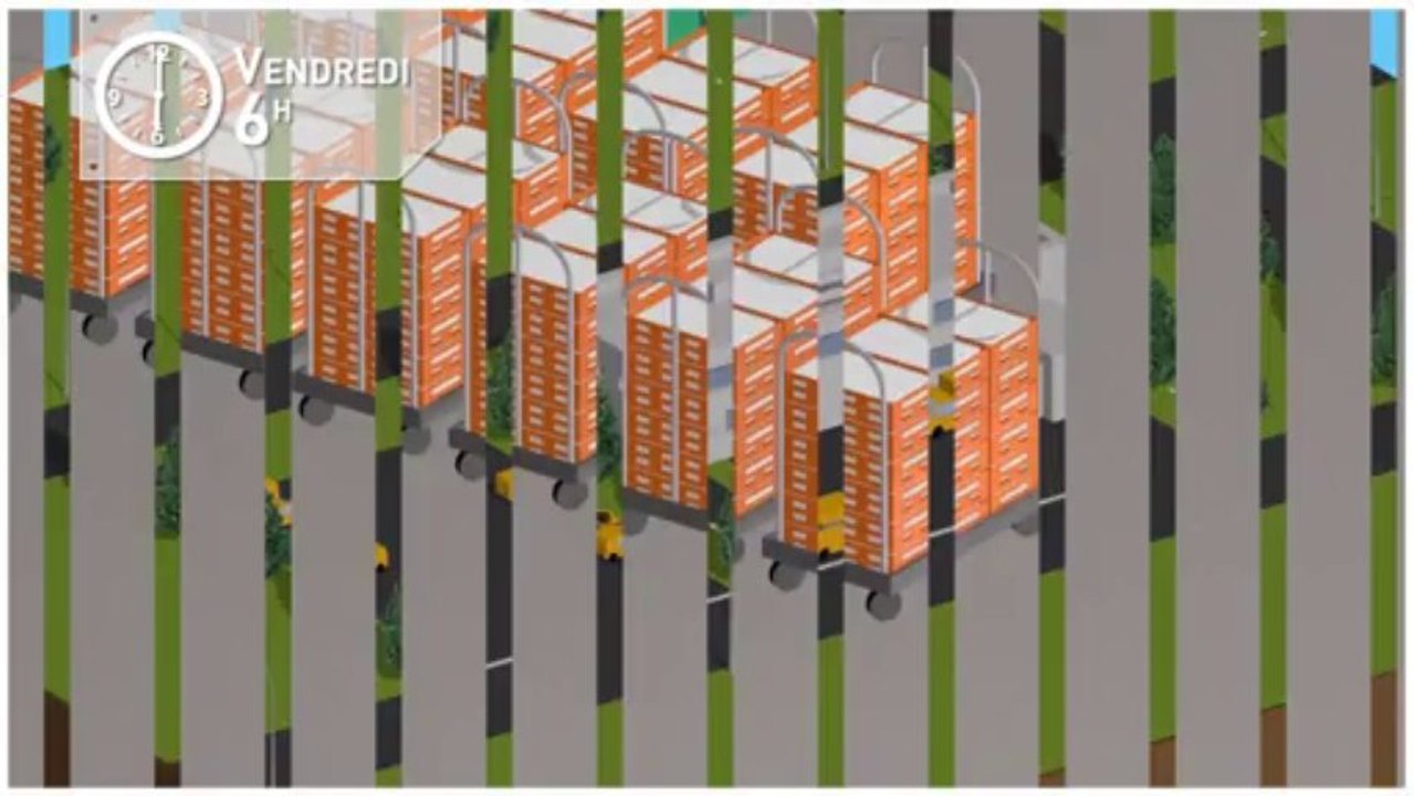 La Poste : Paul vient d'envoyer une lettre verte à sa grand-mère, suivons ensemble son trajet