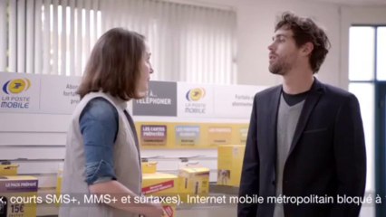 Pub TV La Poste Mobile : "Le contrat"