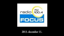 RadioFocus Becsó Zsolt 2013-12-11