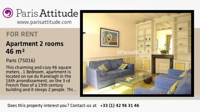 1 Bedroom Apartment for rent - Jasmin, Paris - Ref. 6375