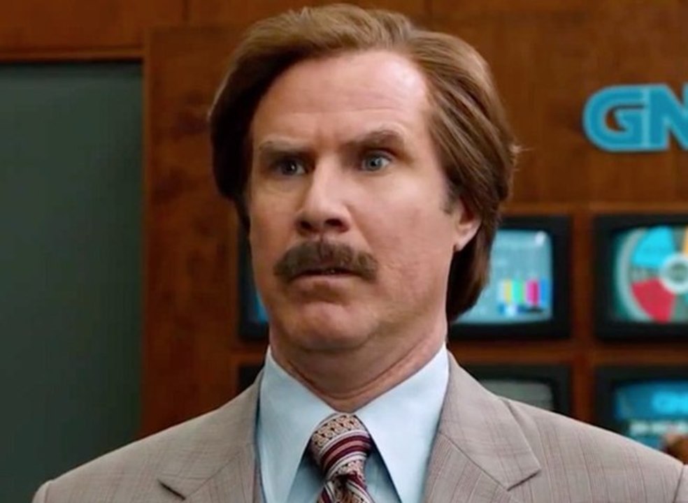 Anchorman 2 with Will Ferrell “No Problem” Clip