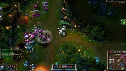 AP Volibear Quadrakill 1v4