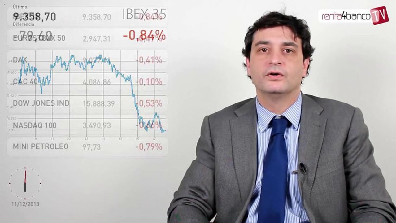 11.12.13 · Las bolsas europeas cierran en negativo - Comentario de los gestores en el cierre de la sesión
