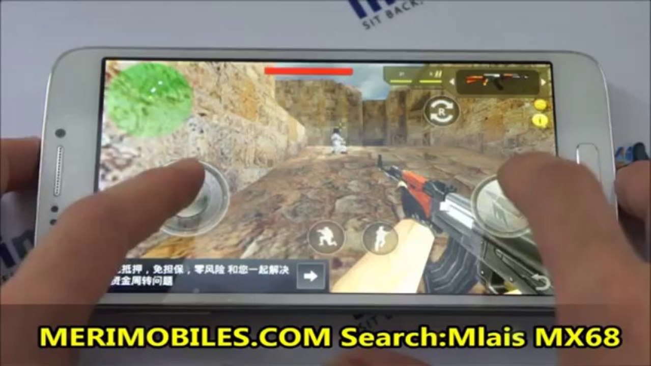 Mlais MX68 MTK6589T Quad Core Android 4.2 3G Smartphone