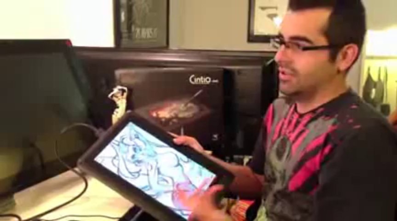cheap Wacom CintiQ 13HD Review pen tablet
