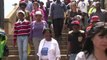 S. African tears as Mandela lies in state