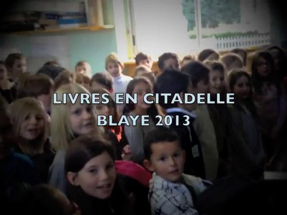 Chorale de Cézac "Le stylo à cancre"  Livres en citadelle Blaye 2013