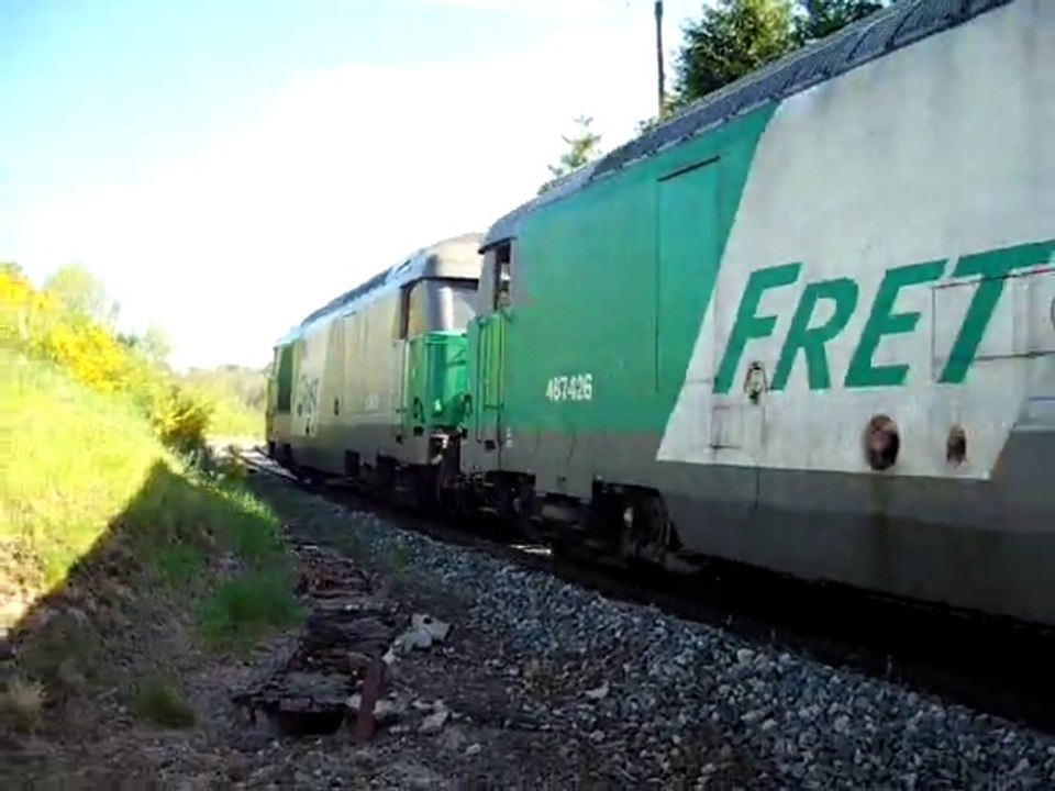 UM  BB 67400, 4800 Ch devant, et 560 TONNES AU CROCHET, train de L'EAU  MONT DORE - 63 - PUY DE DÔME