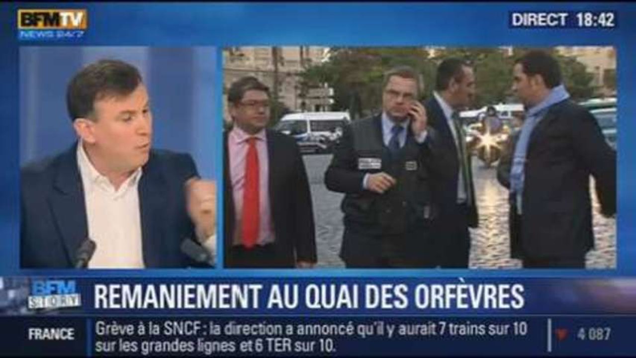 BFM Story: police judiciaire: éviction de Christian Flaesch et élection de Mireille Ballestrazzi - 11/12