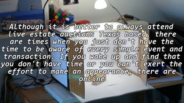 Tips For Joining Estate Auctions Texas Based