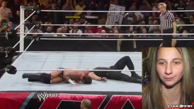 WWE Raw 12 9 13 CM Punk vs Dean Ambrose Live Match