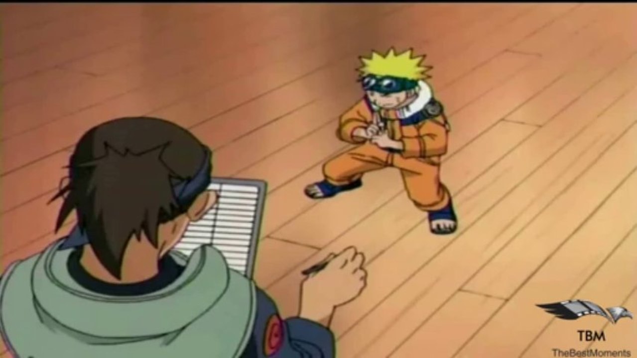 Naruto Hace El Jutsu Sexy a Iruka Sensei