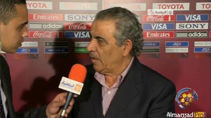 تصريح البنزرتي بعد المباراة