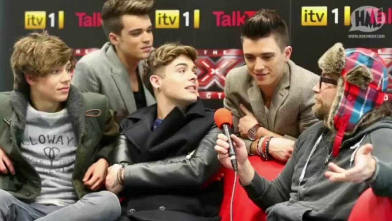 The X Factor 2012_ Union J explain Grindr, Chlamydia and, um